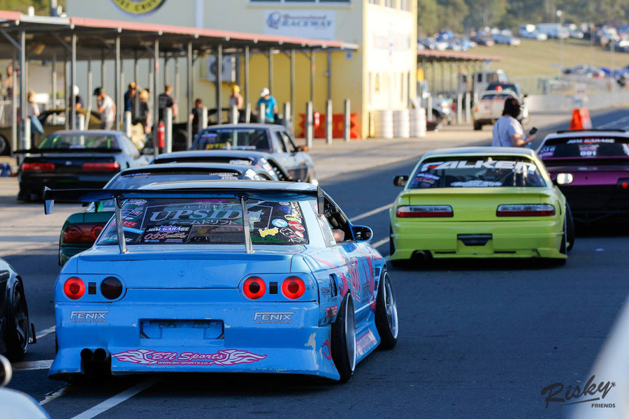 Matsuri pit lane